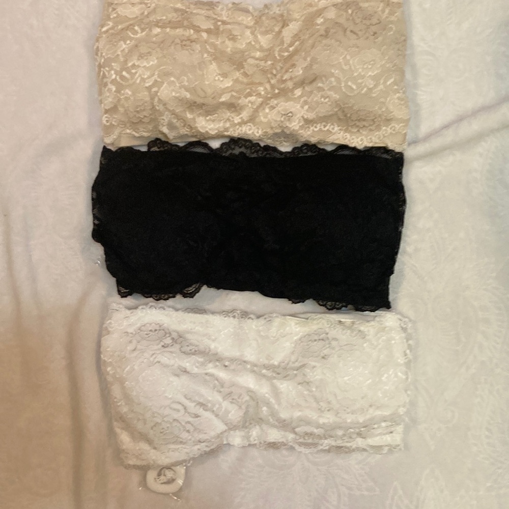 Soft Surroundings Comfortable Padded Stretch XL Bandeau Bra